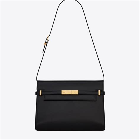 ysl manhattan bag celebrities|YSL double shoulder bag.